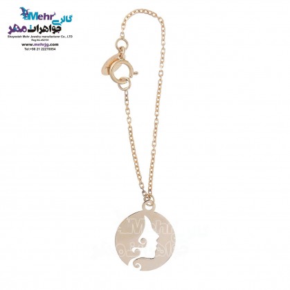 Gold Watch Pendant - Face Design-MW0143